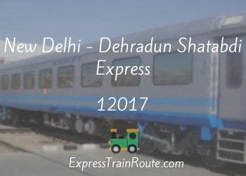 Live Running Status of DEHRADUN SHTBDI (12017) .